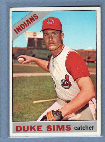 1966 Topps #169 Duke Sims (b) VG-EX  GO470