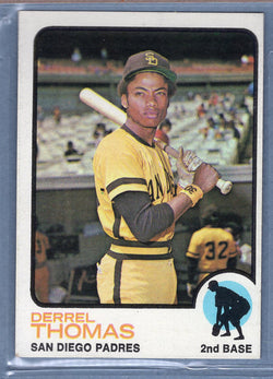 1973 Topps #57 Derrel Thomas  (b) EX  GO669