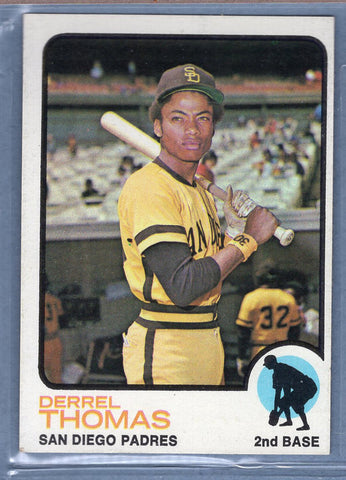 1973 Topps #57 Derrel Thomas  (b) EX  GO669