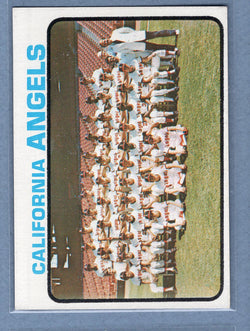1973 Topps #243 California Angels Team  EX-MT  GO550