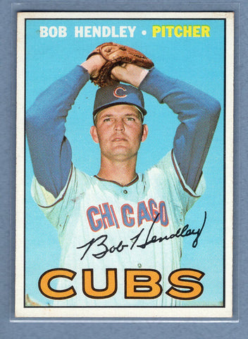 1967 Topps #256 Bob Hendley EX  GO360