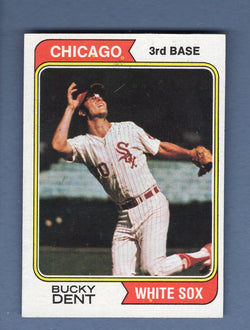 1974 Topps Baseball #582 Bucky Dent NM-MT 005