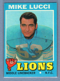 1971 Topps #105 Mike Lucci EX-MT  GO244