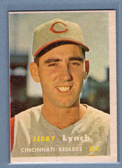1957 Topps #358 Jerry Lynch (b) VG-EX   GO260