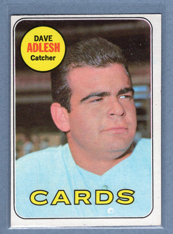 1969 Topps #341 Dave Adlesh (c) EX-MT  GO265