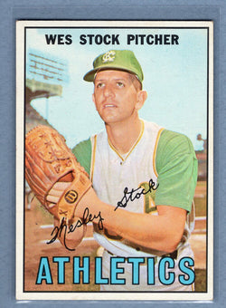 1967 Topps #74 Wes Stock EX-MT  GO368