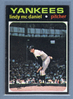 1971 Topps #303 Lindy McDaniel (b) EX  GO501