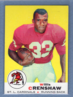 1969 Topps #21 Willis Crenshaw (a) VG-EX  GO801