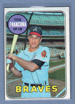 1969 Topps #398 Tiito Francona (a) EX  GO577