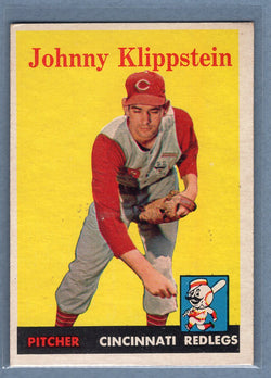 1958 Topps #242 Johnny Klippstein  VG-EX  GO387