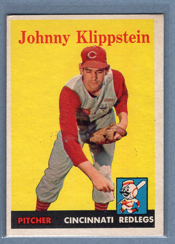 1958 Topps #242 Johnny Klippstein  VG-EX  GO387