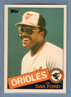 1985 Topps Tiffany #252 Dan Ford NM