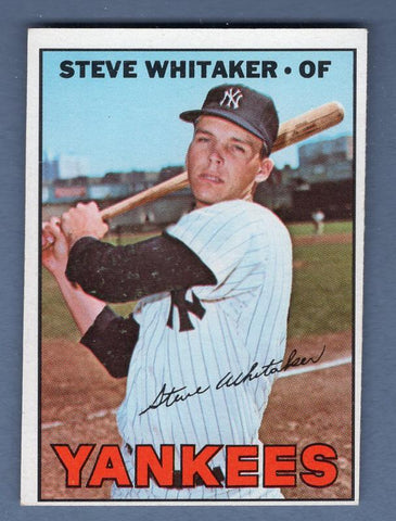1967 Topps #277 Steve Whitaker EX    GO50