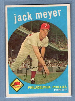 1959 Topps #269 Jack Meyer (b) (st) EX-MT   GO410