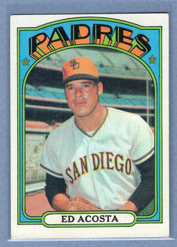 1972 Topps #123 Ed Acosta (a) EX-MT  GO315