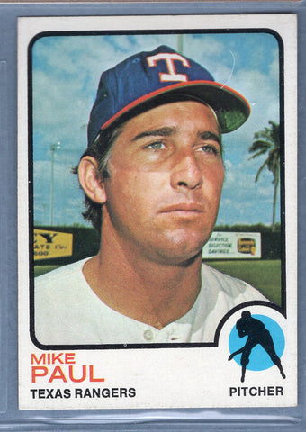 1973 Topps #58 Mike Paul  (a) EX-MT  GO669
