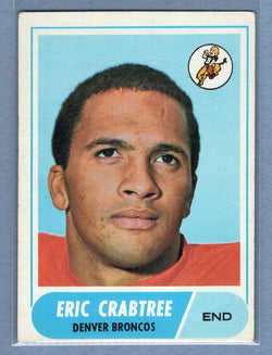 1968 Topps #95 Eric Crabtree EX  GO205