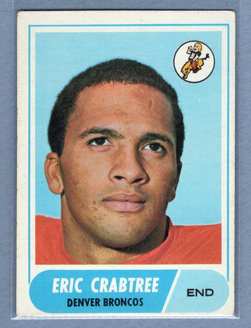 1968 Topps #95 Eric Crabtree EX  GO205