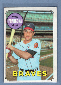 1969 Topps #398 Tiito Francona (b) VG  GO577