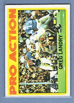 1972 Topps #261 Greg Landry VG-EX  GO100