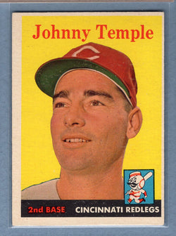 1958 Topps #205 Johnny Temple EX  GO129