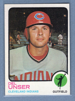 1973 Topps #247 Del Unser  EX-MT  GO550
