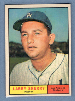 1961 Topps #412 Larry Sherry EX-MT  GO522