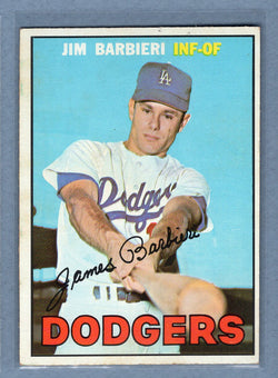 1967 Topps #76 Jim Barbieri EX-MT  GO368