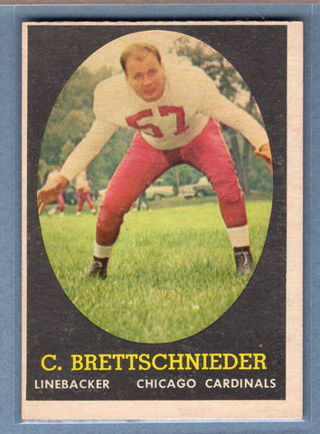 1958 Topps #28 C. Brettschneider (a) EX  GO801