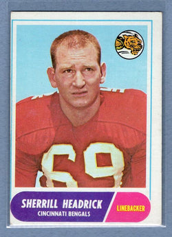 1968 Topps #96 Sherrill Headrick EX  GO205