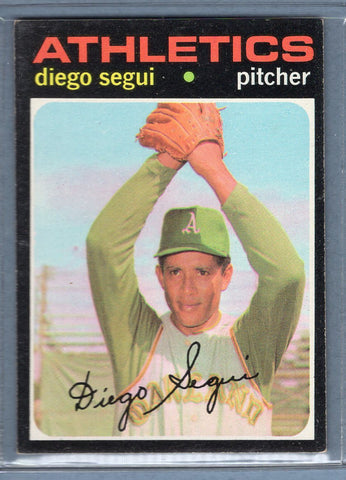 1971 Topps #215 Diego Segui  EX  SB1