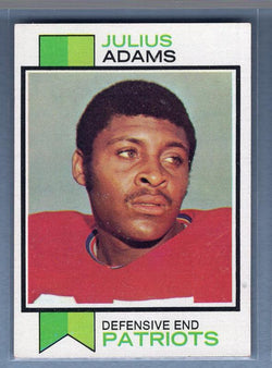 1973 Topps #278 Julius Adams NM   GO355