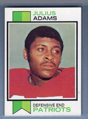 1973 Topps #278 Julius Adams NM   GO355