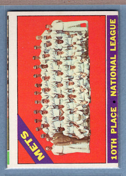 1966 Topps #172 Mets Team  VG  GO470