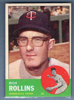 1963 Topps #110 Rich Rollins VG-EX Set Break