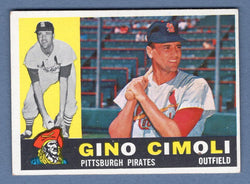 1960 Topps #58 Gino Cimoli EX   CCS5