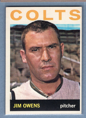 1964 Topps #241 Jim Owens EX-MT   GO523