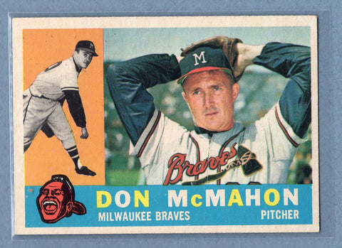 1960 Topps #189 Don McMahon EX-MT  GO244