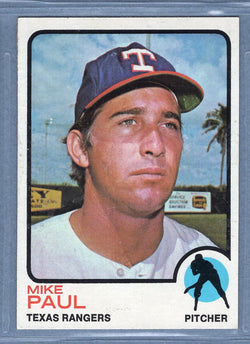 1973 Topps #58 Mike Paul (st) (C) VG  GO669