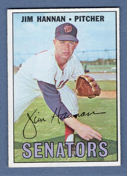 1967 Topps #291 Jim Hannan EX    GO50