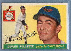 1955 Topps #168 Duane Pillette  EX  GO93