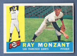 1960 Topps #338 Ray Monzant EX-MT  GO240B