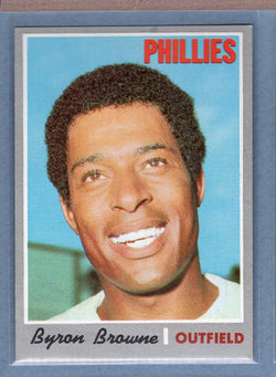 1970 Topps #388 Byron Browne  EX-MT  GO260