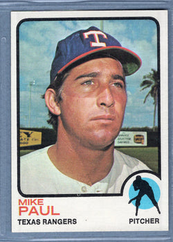 1973 Topps #58 Mike Paul  (d) EX-MT  GO669