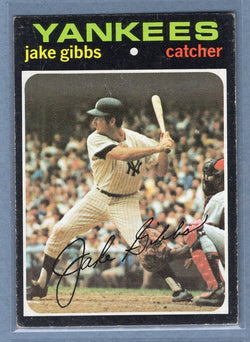 1971 Topps #382 Jake Gibbs (a) EX  GO950