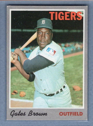 1970 Topps #98 Gates Brown  (a) EX  GO900