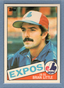 1985 Topps Tiffany #257 Bryan Little NM