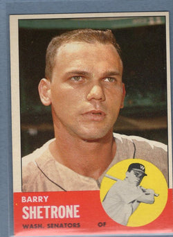 1963 Topps #276 Barry Shetrone EX-MT      INVGO395