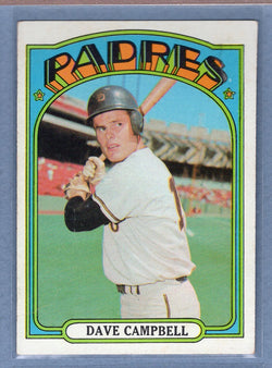 1972 Topps #384 Dave Campbell EX   GO311