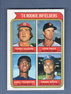 1974 Topps Baseball #604 Rookie Infielders(White) NM-MT 001